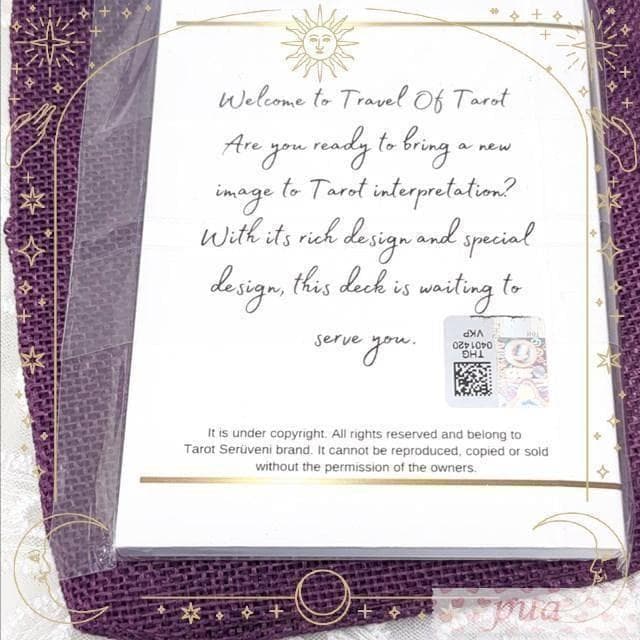 【正規品タロットカード】海外限定✨激レア品！トルディーズ✨パープルタロット