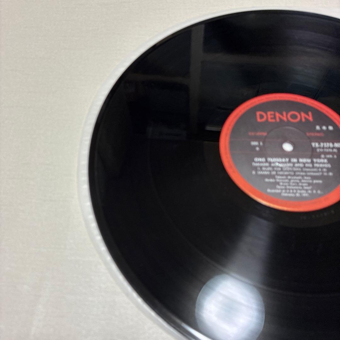 【和ジャズLP 見本版】水橋孝　 ワンチューズデイインニューヨーク