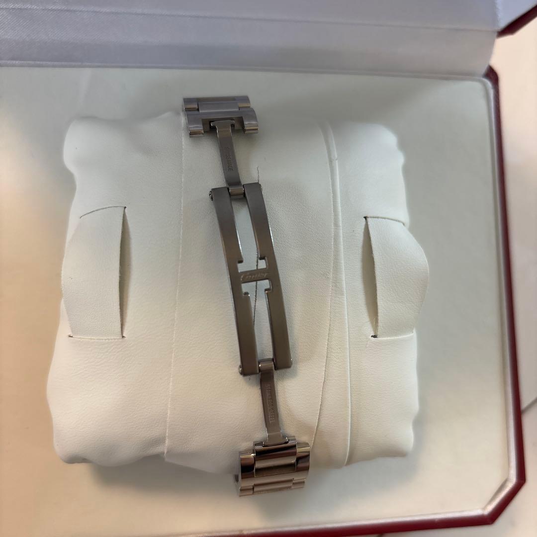 skm　カルティエ　バロンブルー　28ミリ　コンビ　美品