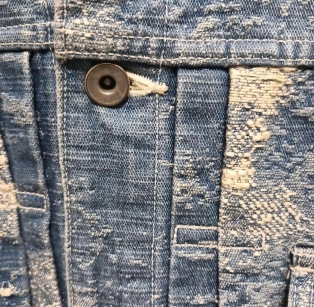 taakk デニムジャケット サイズ3 ライトブルー　ブルゾン セカンド