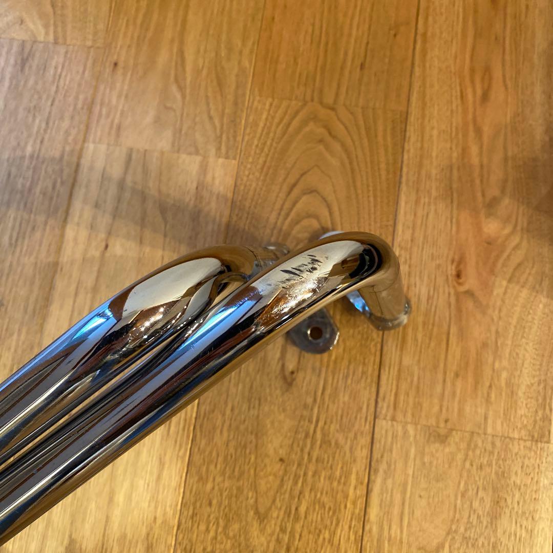 ハーレーダビッドソン 純正サドルバッグガード クロームEvo Softail