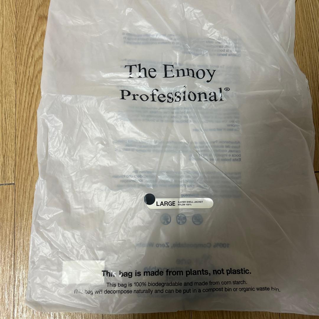 ジャケット・アウター ENNOY 3Layer Shell Jacket \"Black\" L