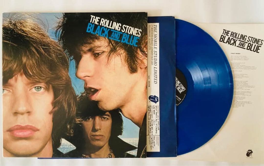 Rolling Stones Black and Blue LP 青127