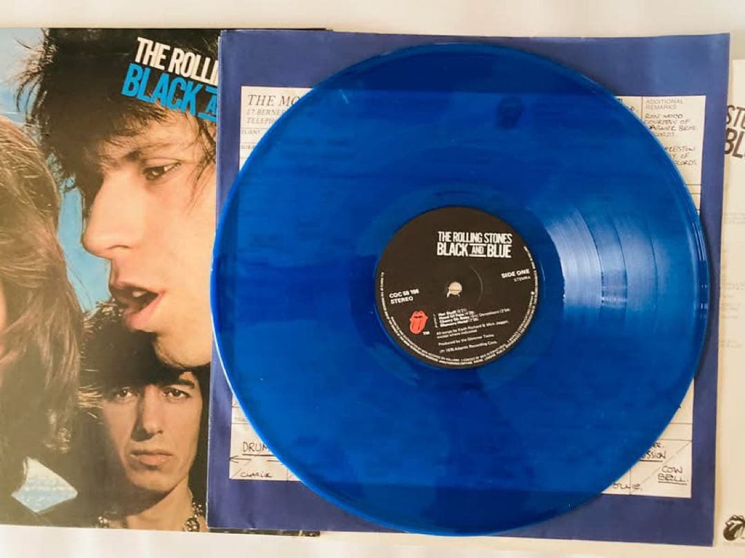 Rolling Stones Black and Blue LP 青127