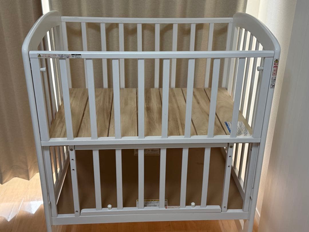 【直接お渡し千葉県】ハイポジションミニベッド アーチ（ホワイト）