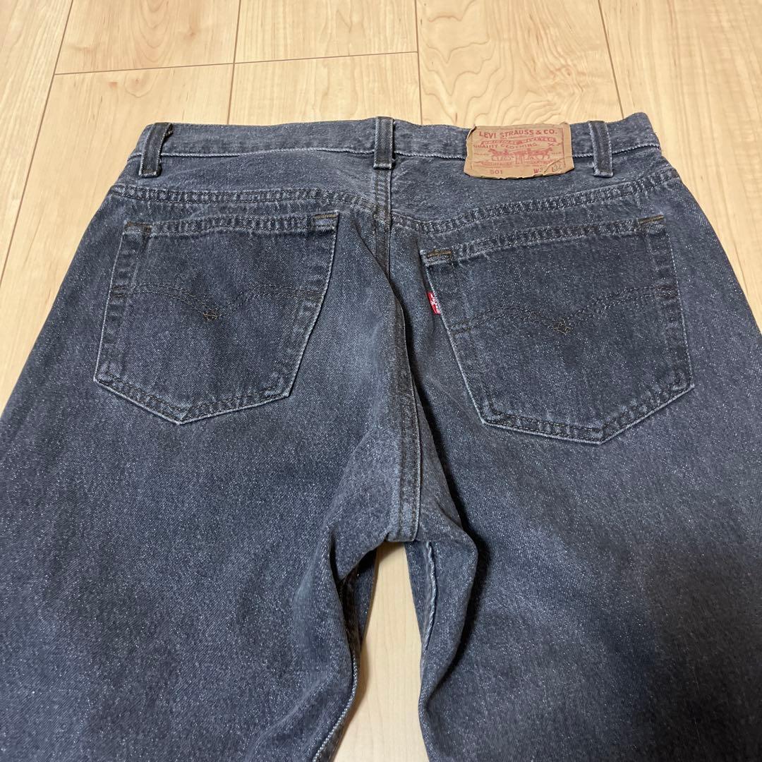 リーバイス501 ブラックUSA製　最終値下げです、よろしければお願いいたします