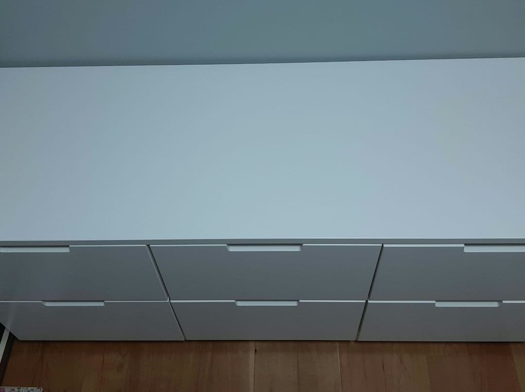 IKEA　ノールドリ　ホワイト 6引き出しチェスト 引き取り限定