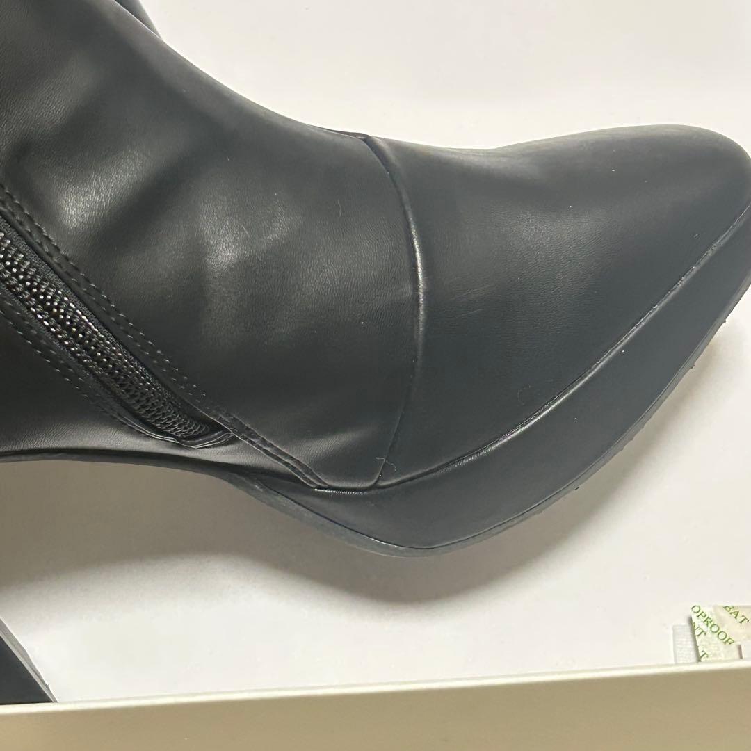 RANDA ランダ ロングブーツ 黒