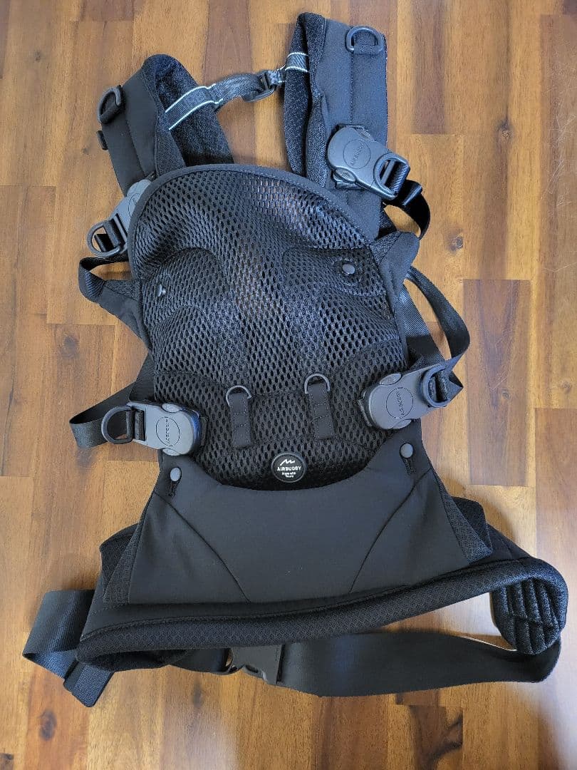AIRBUGGY A.B.C.　エアバギーベビーキャリア 　抱っこ紐　ケープ