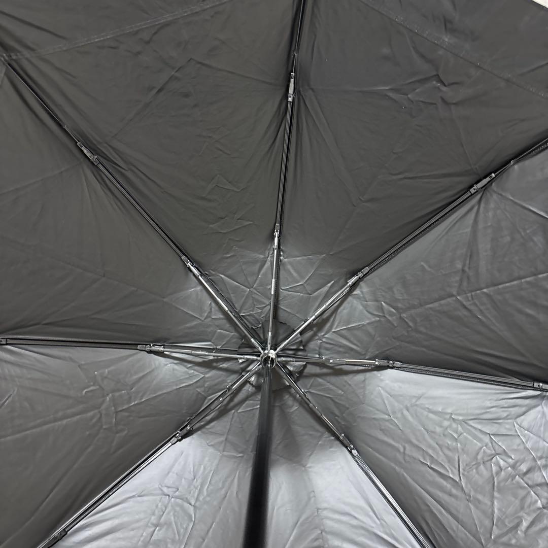 芦屋ロサブラン 日傘 50cm 3段折りたたみ アイボリー×ブラック