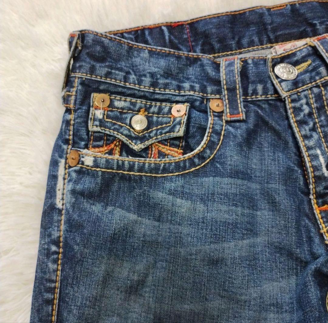 TRUE RELIGION RAINBOW JOEY フレアデニム