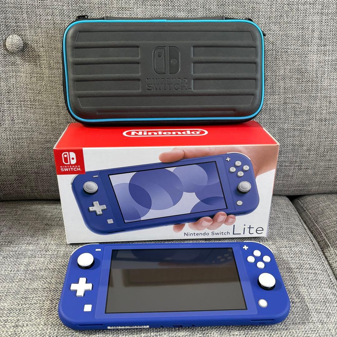 Switch Nintendo Lite ブルー 外箱あり