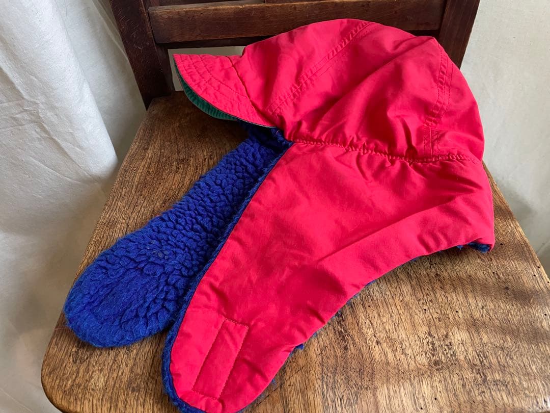 【 Columbia 】 80s イヤーフラップキャップ 耳当て付き USA製