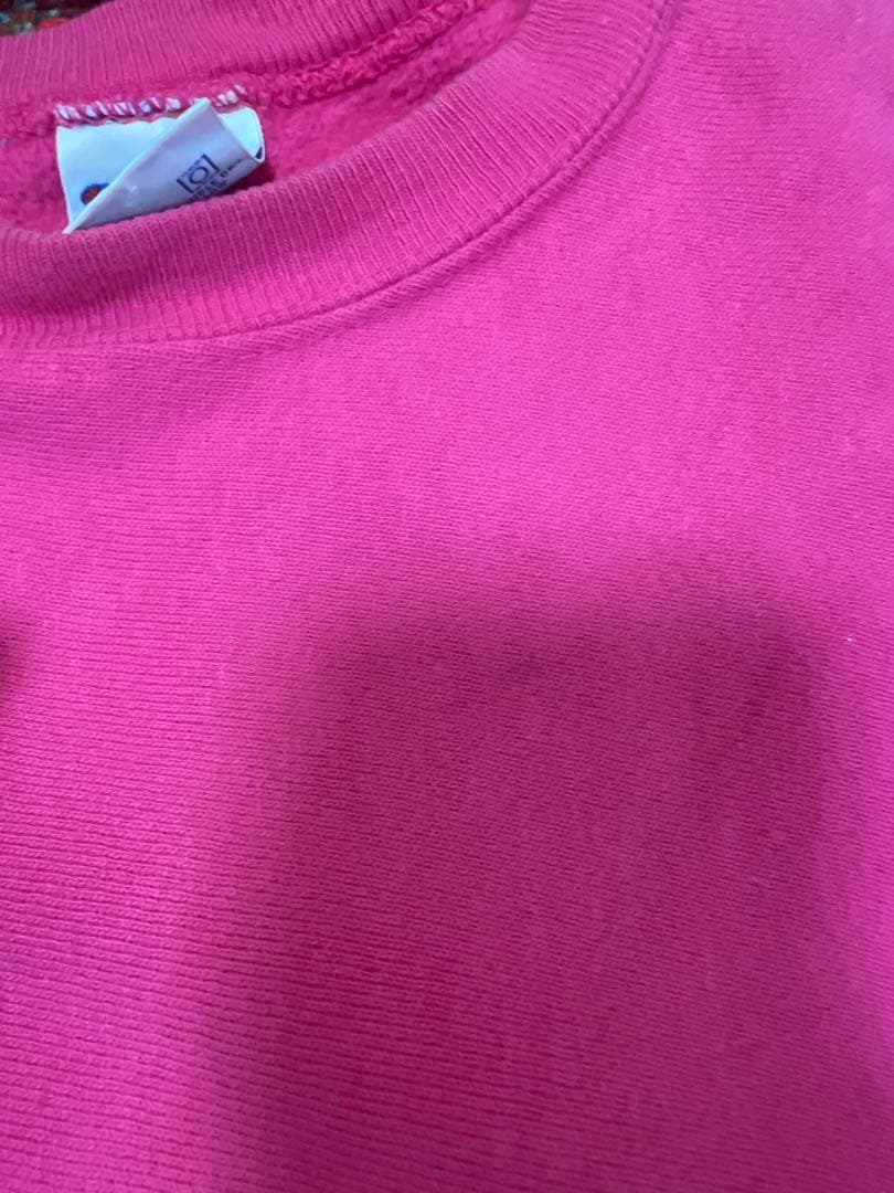 さ*げ様 90s CHAMPION REVERSE WEAVE USA製、ピンク