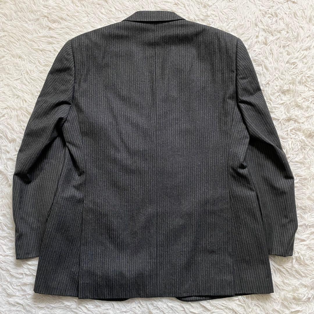 極美品■ブルックスブラザーズ　スーツ　セットアップ　グレー　ストライプ　3B