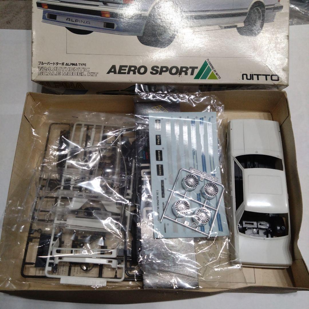 昭和レトロNITTO 1/24 ブルーバードターボ ALPINA タイプ