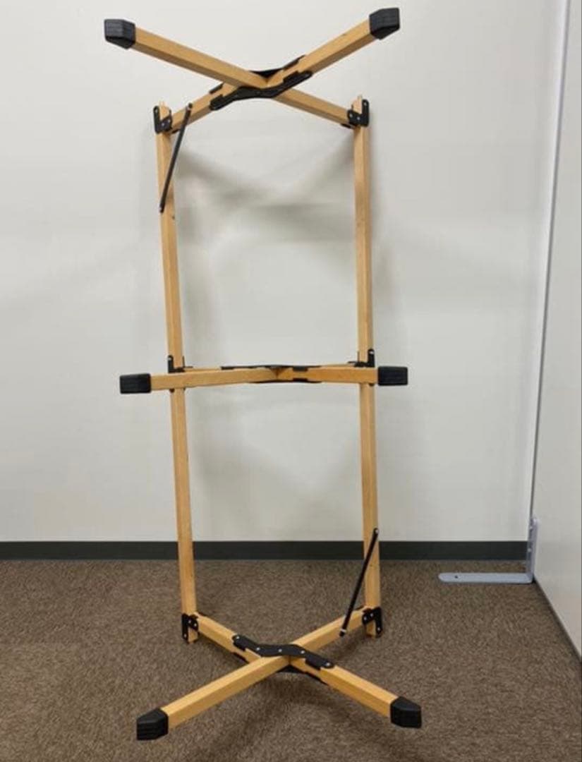 ハイランダー　ウッドロールトップテーブル　120