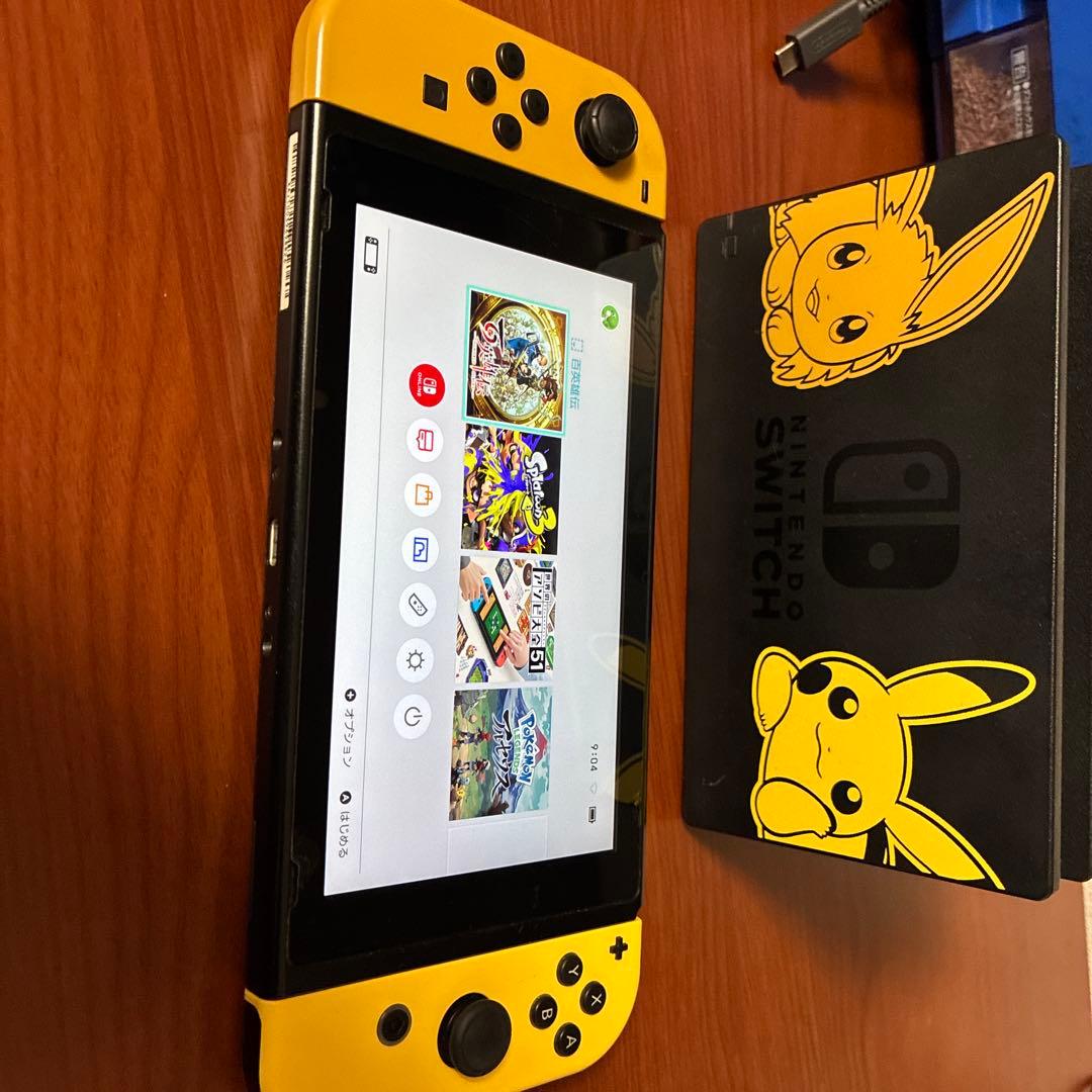 Nintendo Switch イエロー/ブラック 本体