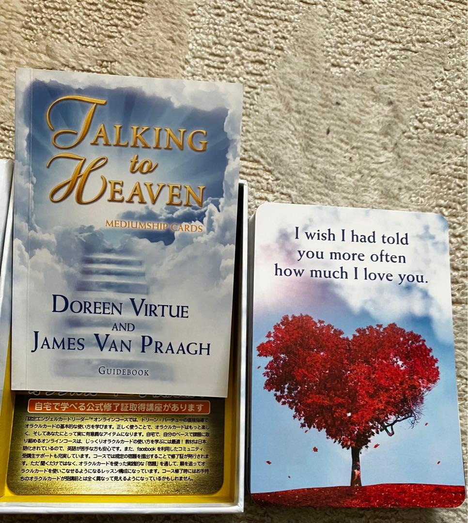 トーキングトゥヘブンミディアムシップカード　天然石のおまけつき