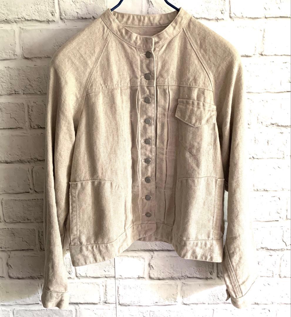 【美品】 si-si-si comfort リネンジャケット　 40