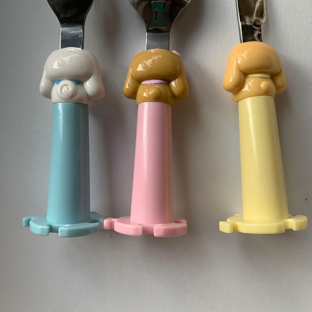 激レア！未使用　サンリオ　シナモロール　カトラリーギフトセット　モカ　カプチーノ