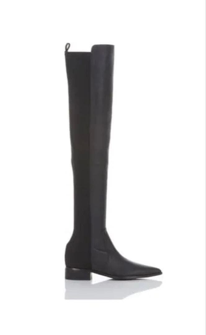 YELLO DRAMA FLAT LONG BOOTS Lサイズ