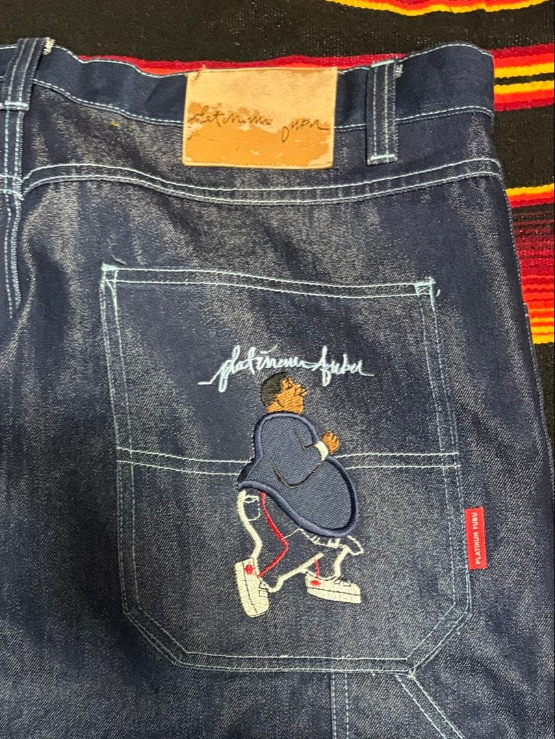 PLATINUM FUBU DENIM W42 激レア