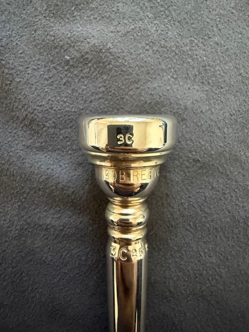 トランペットマウスピース Bob reeves 3C