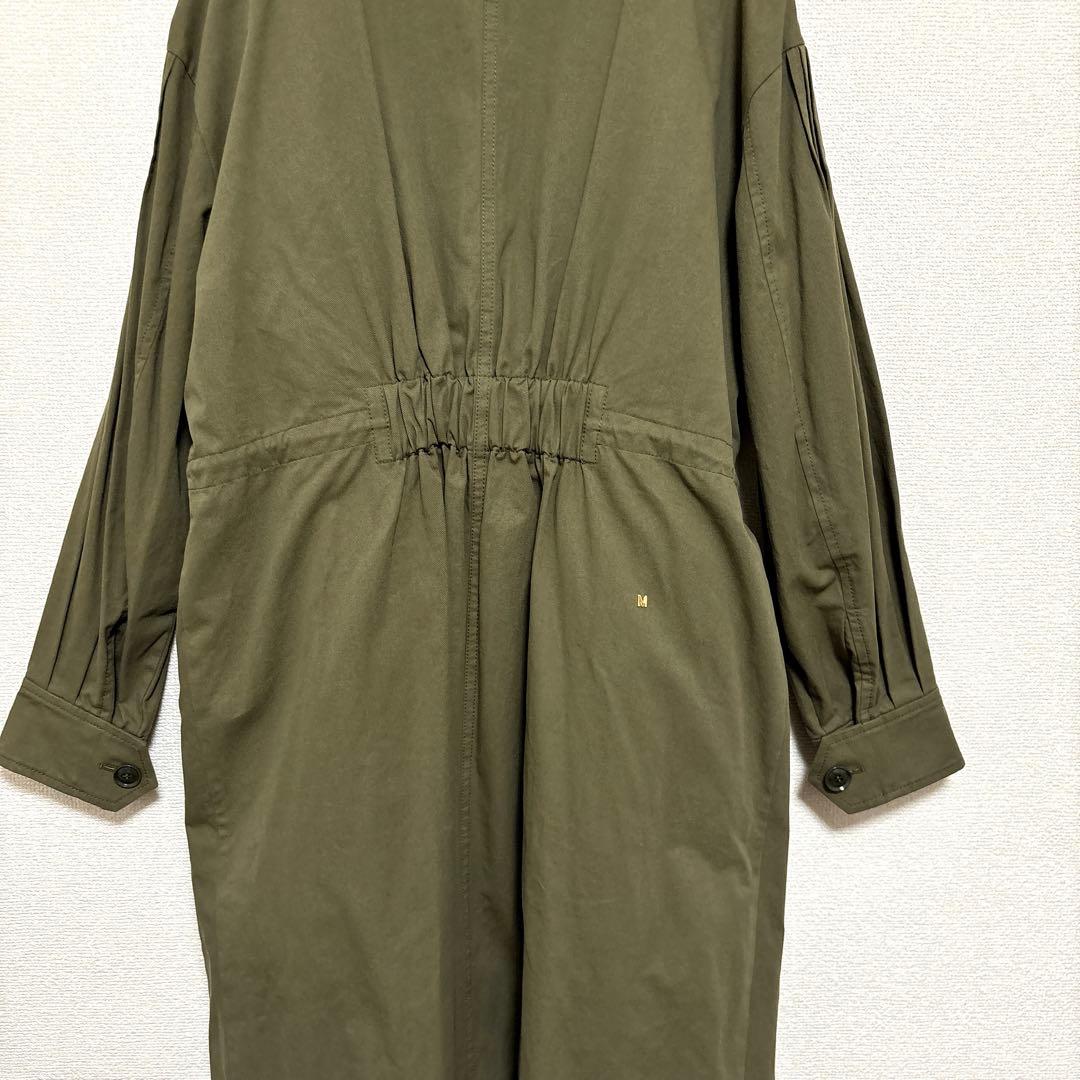 極美品✨ミューベル 【定価5.8万】モッズコート ロング 2WAY カーキ 36