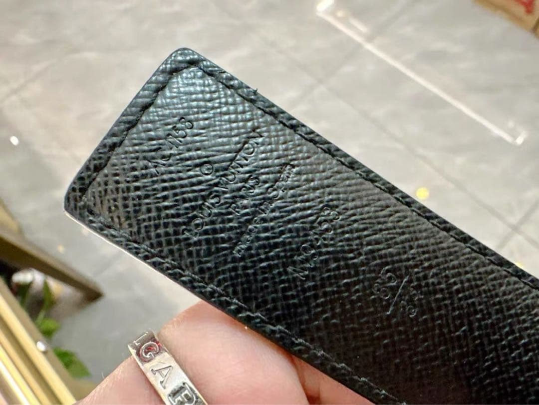 ルイヴィトン モノグラム イニシャル LVロゴ リバーシブル 85サイズ