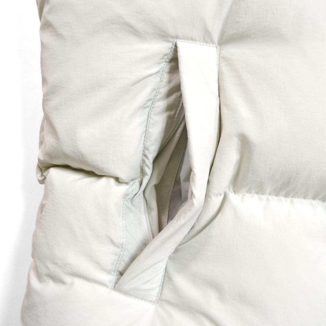 専用【極美品】DIESELディーゼル パデッドジャケットベストフーディ S白