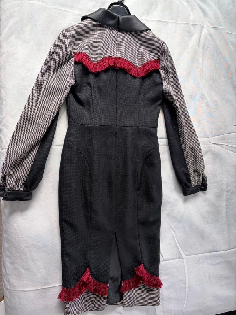 PAMEO POSE フリンジ付きワンピース