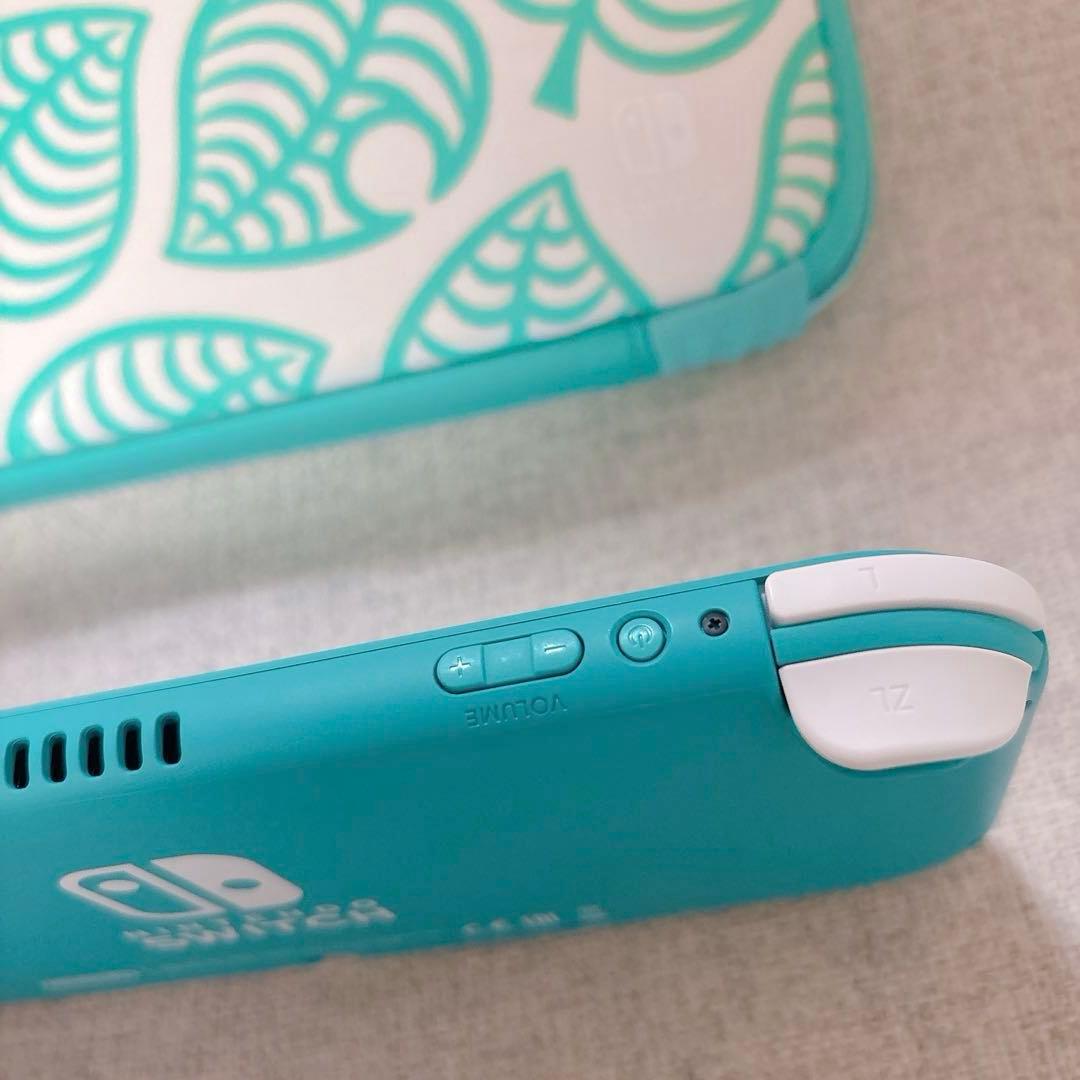 Switch Lite ターコイズ 本体 ケース付き★最終値下中