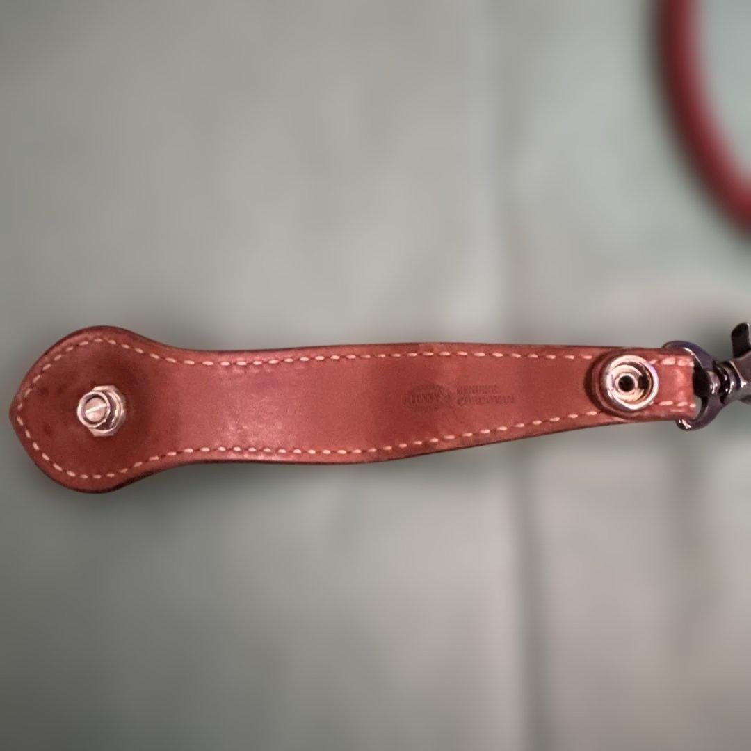 ハリスノカゼ　ベルトループキーホルダー　モルガンコンチョ