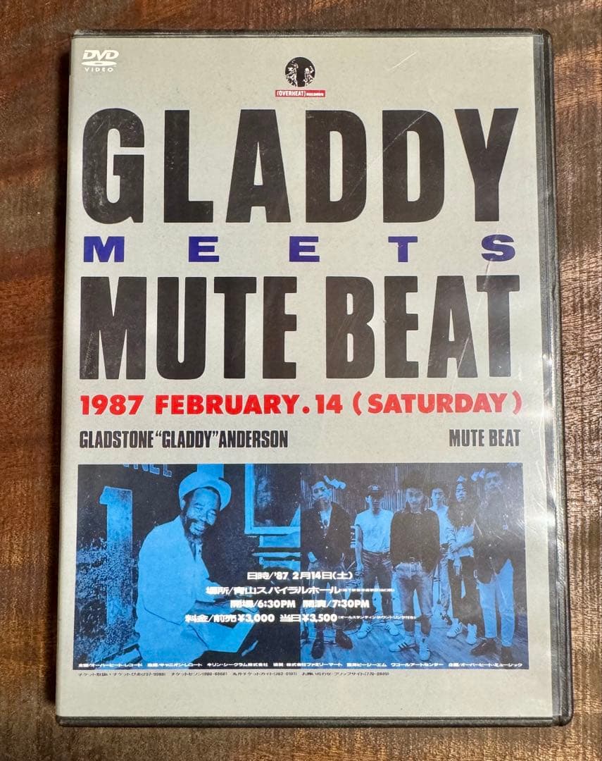 ミュージック GLADDY MEETS MUTE BEAT DVD
