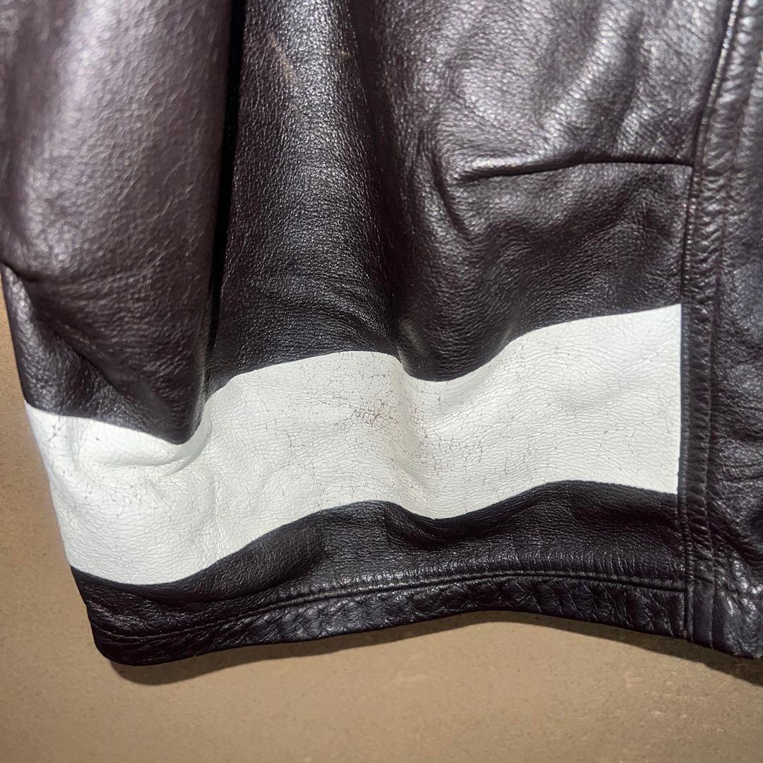 undercover初期レザーハーフボトムブラウン