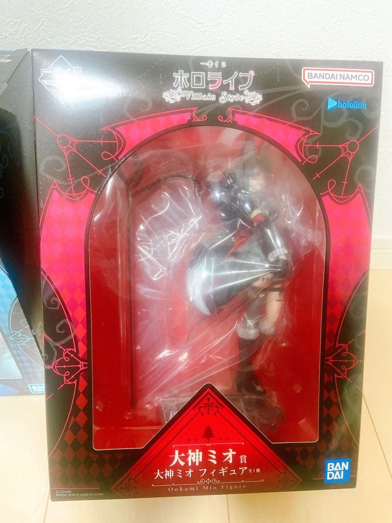 ホロライブ 大神ミオ 白上フブキ フィギュアセット　一番くじ