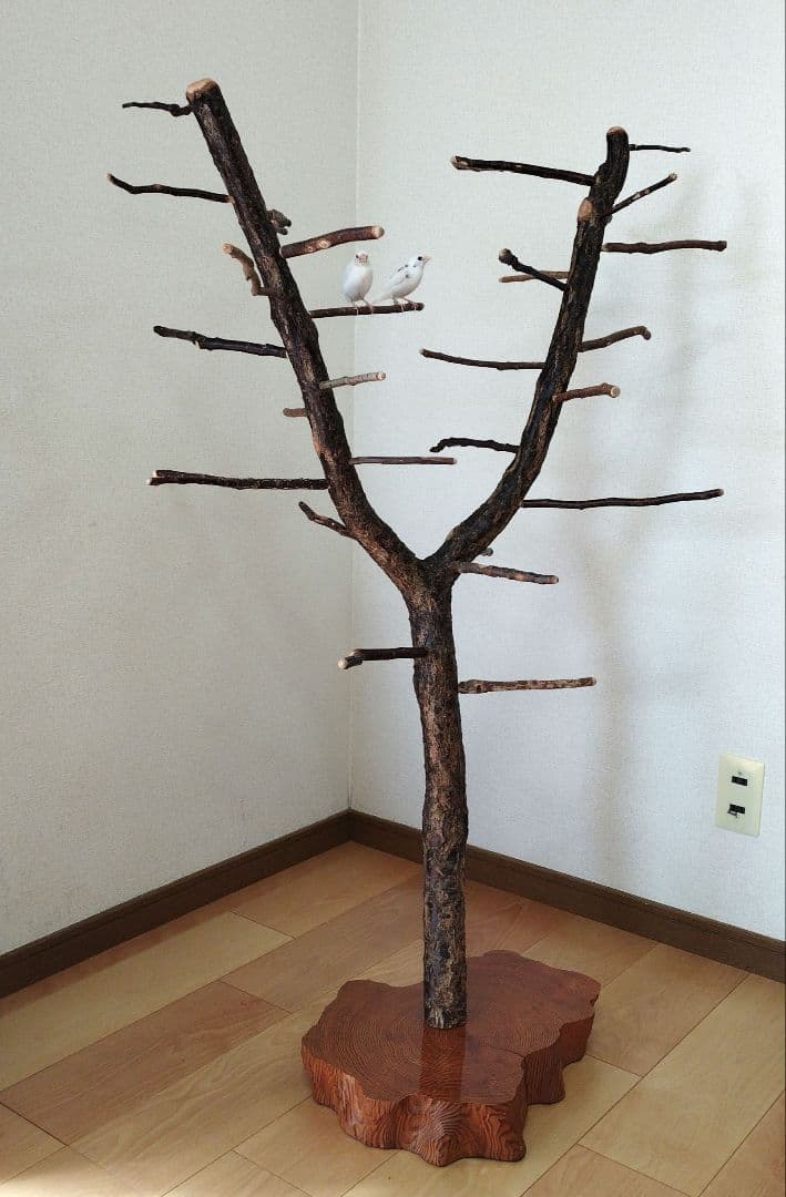 【フィンチ用】梅と桜のフィンチTree バードスタンド