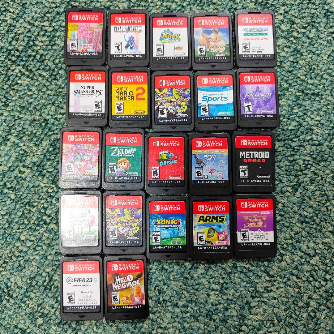 Switch　ソフト　22枚