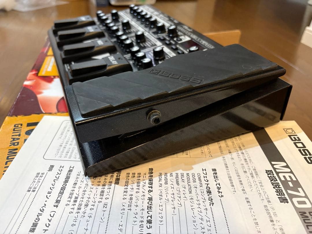 BOSS ME-70 ギター用マルチエフェクター 箱、説明書付