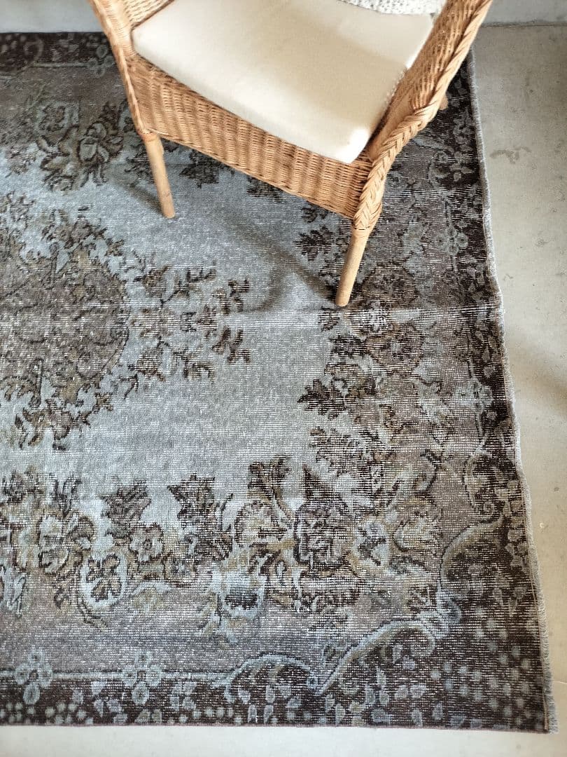 【まめた】大判/ダークグレーオーバーダイ　No.635