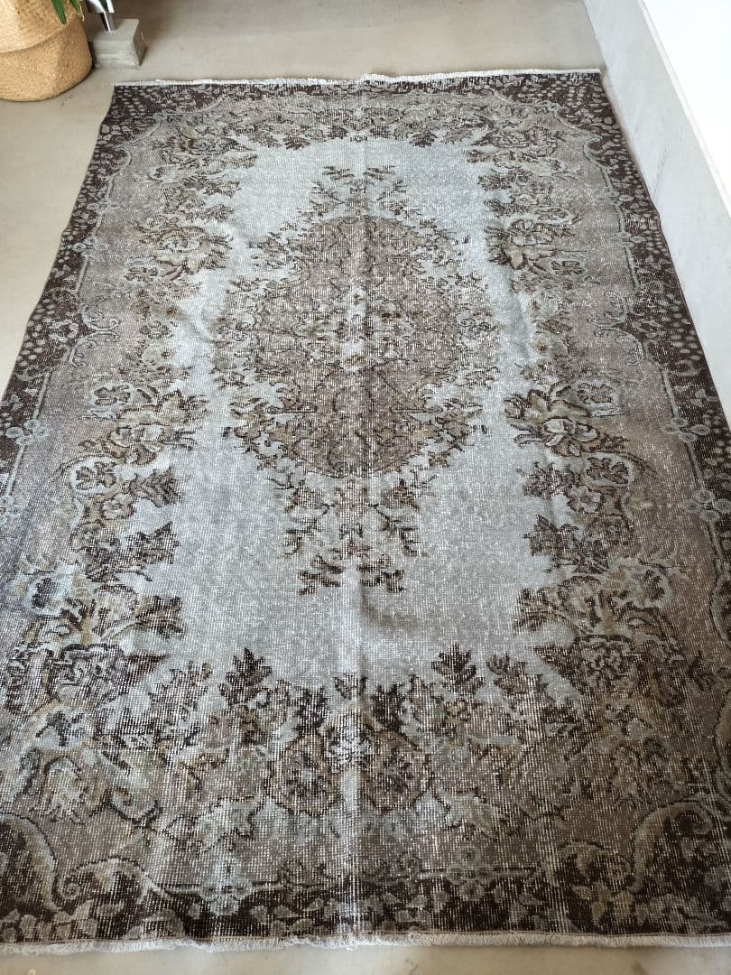 【まめた】大判/ダークグレーオーバーダイ　No.635