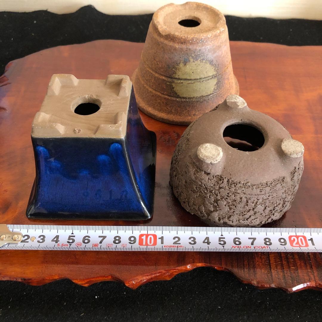 盆栽　山野草　サボテン　多肉植物鉢　4セット(11個)未使用品その他