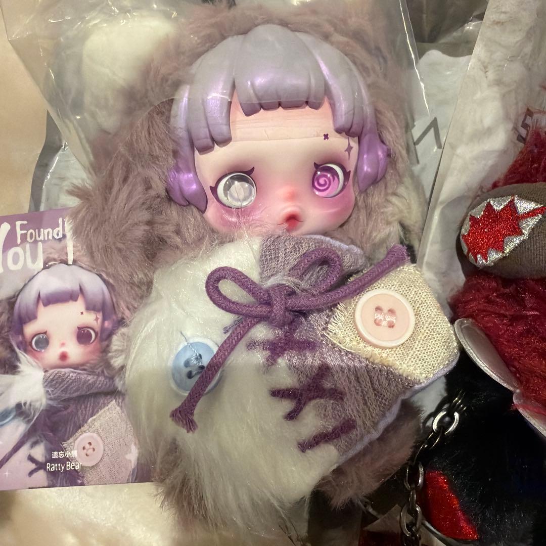 POPMART スカルパンダ ぬいぐるみペンダント 2点セット