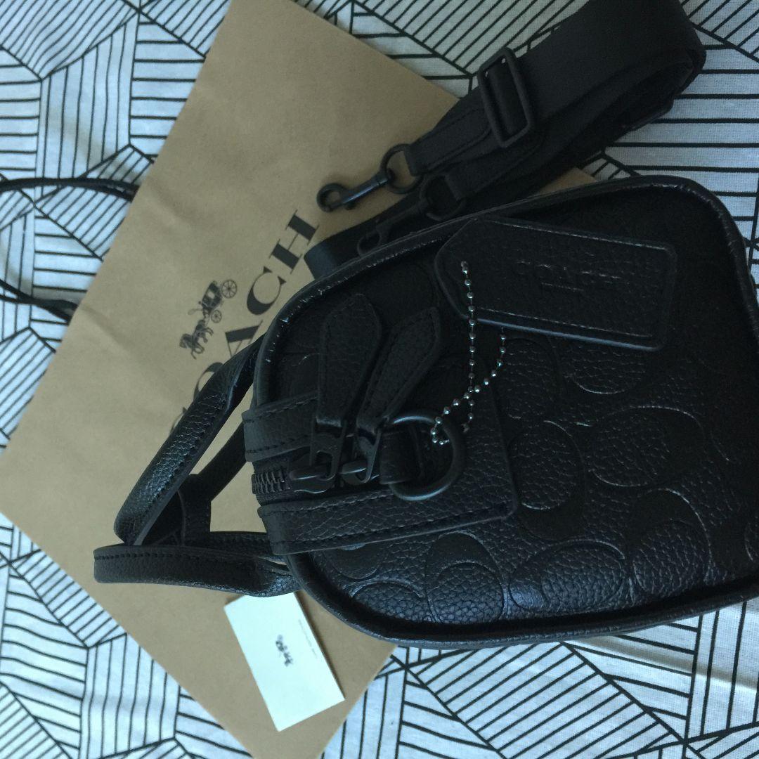 COACHコーチバッグ CZ497 ブラック ショルダーバッグボストンバッグ
