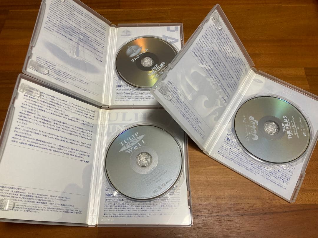 チューリップTHE FILMS LIVE ACT TULIP DVDBOX