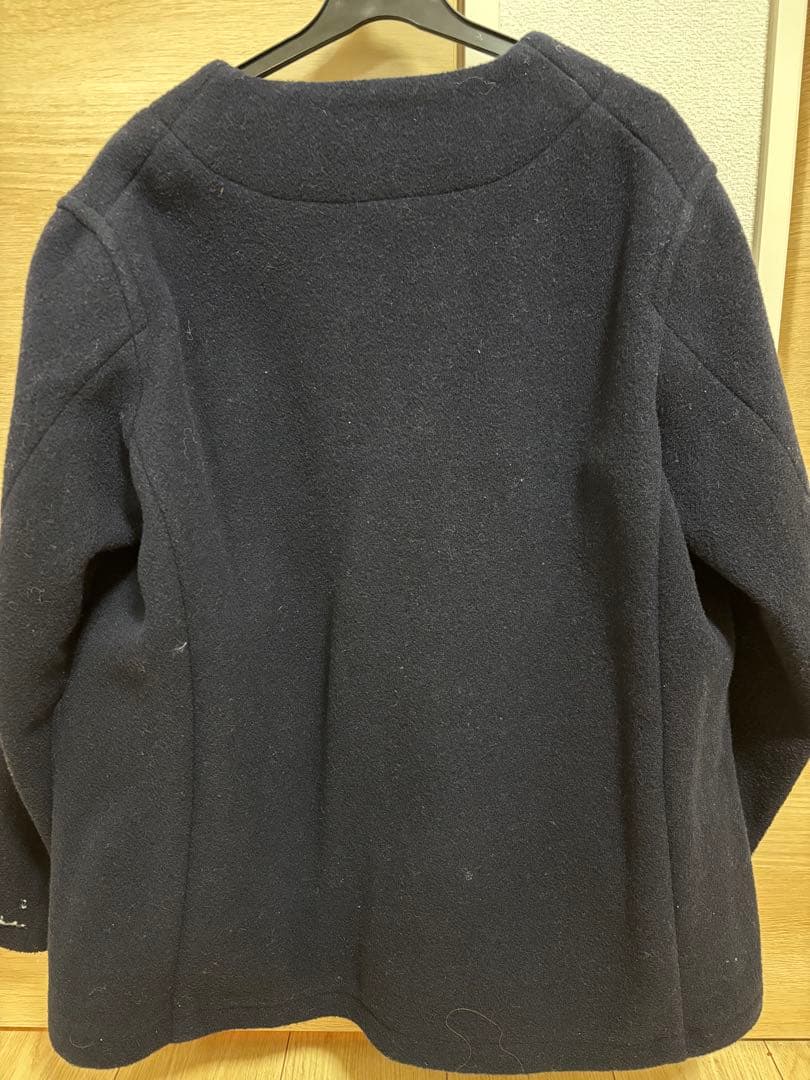 ダントン　ウールモッサ　ノーカラージャケット