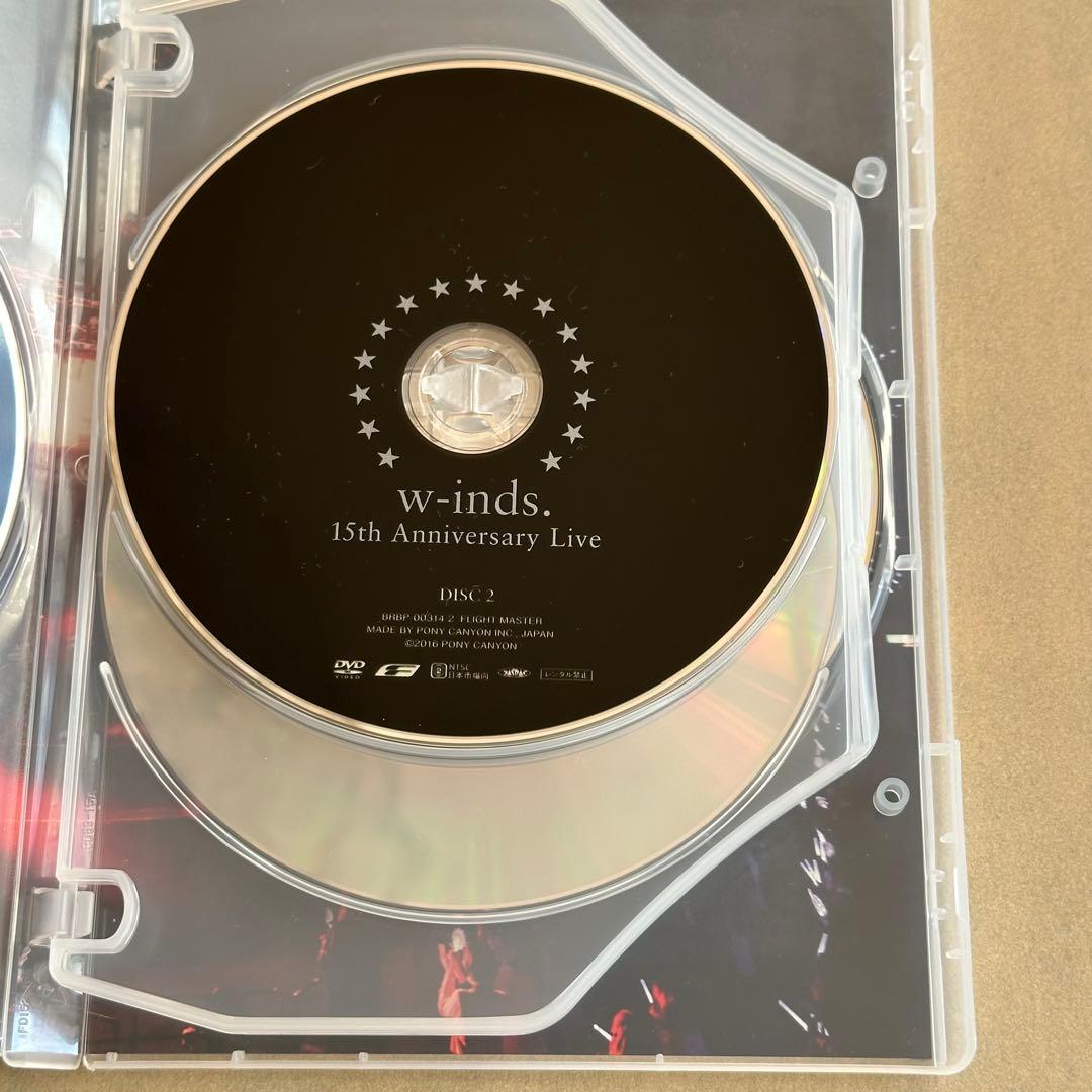 w-inds. 15周年 Liveファンクラブ 受注限定盤 4枚組 DVD