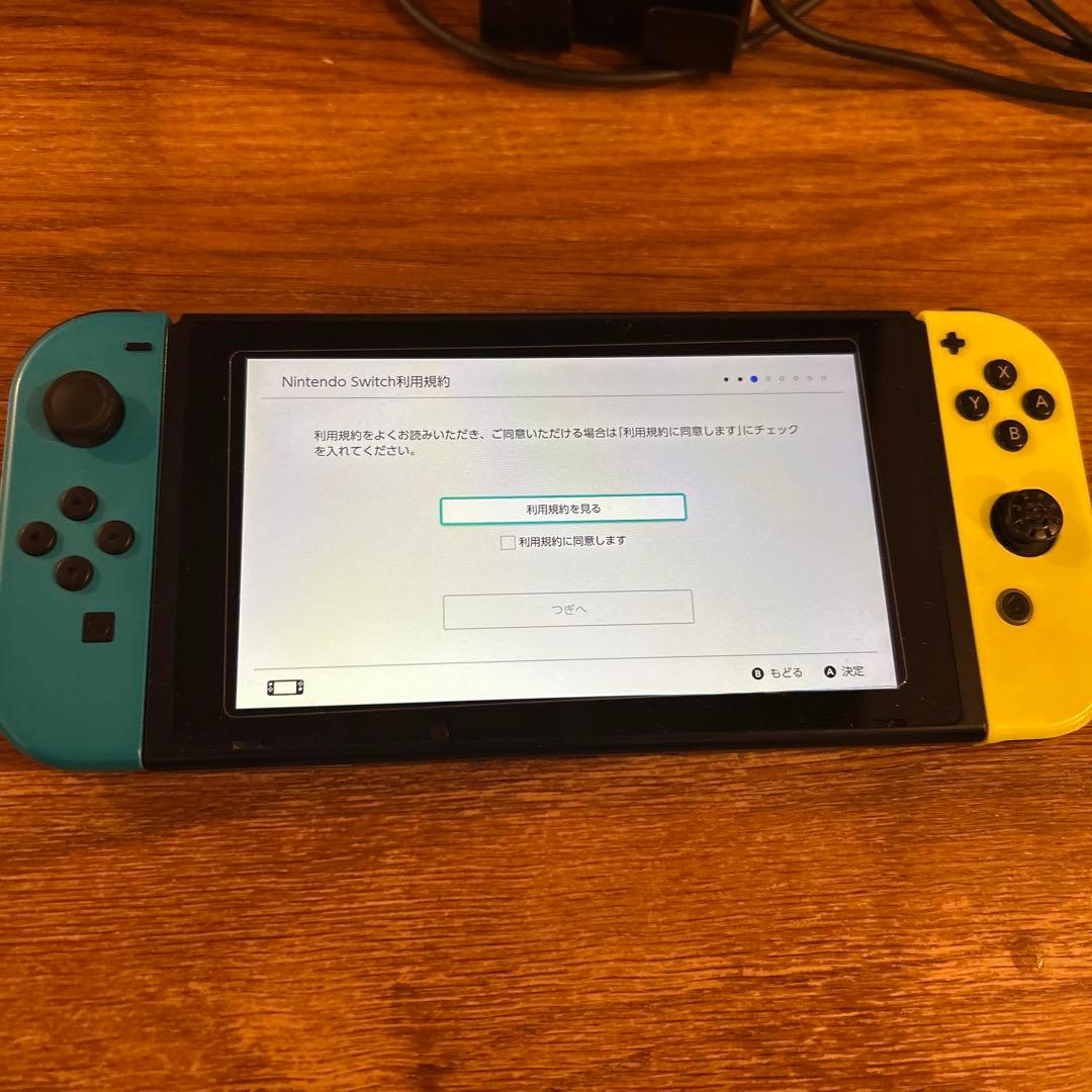 Nintendo Switch 本体 青・黄 Joy-Con付き