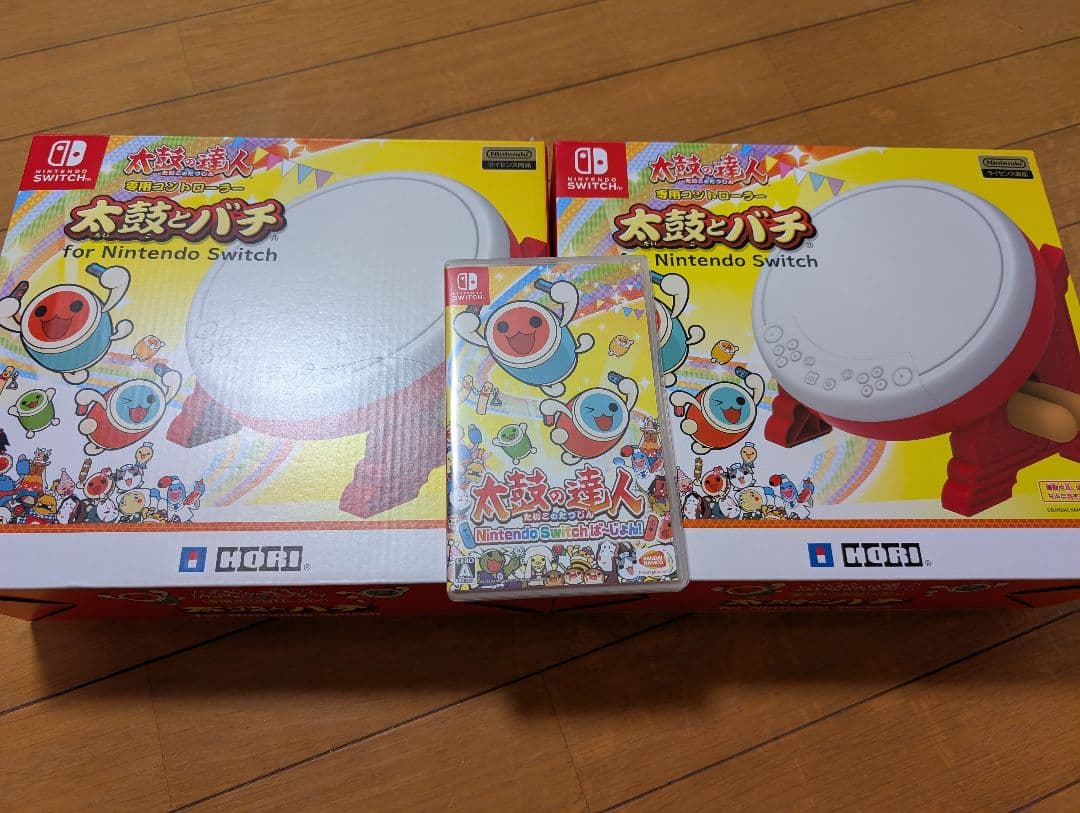 太鼓の達人 太鼓2セット ソフトなし